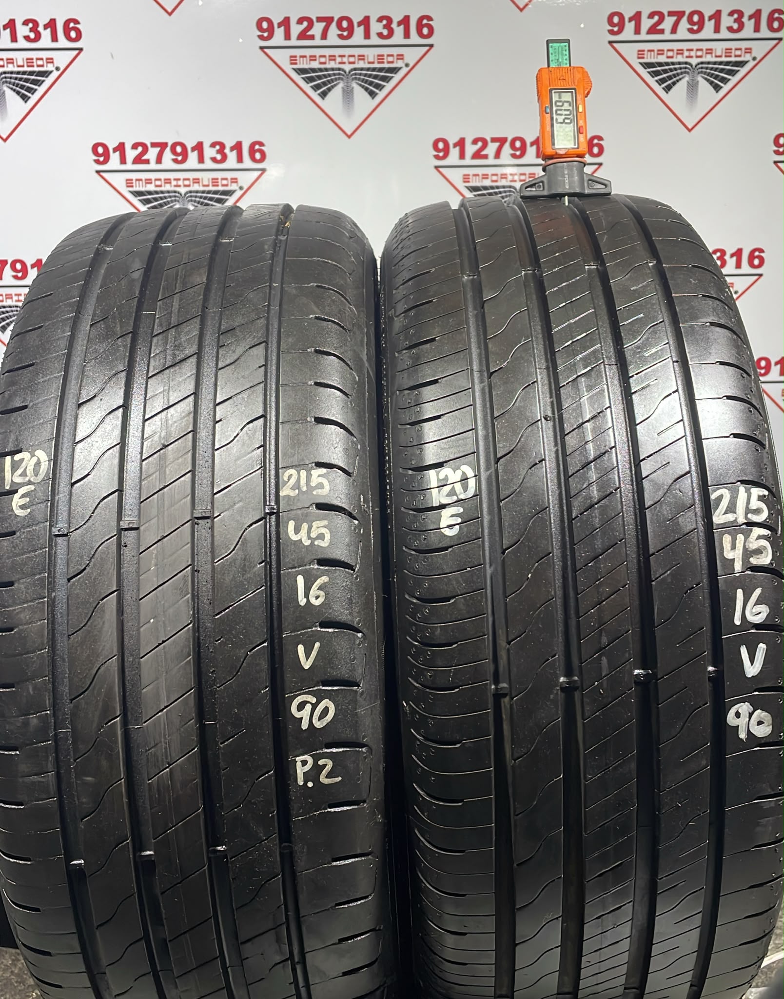 GOODYEAR EFFICIENTGRIP PERFORMANCE 2 USADO  215/45 R16 90 V